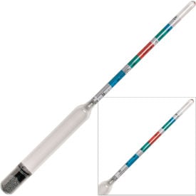 H-B DURAC Triple Scale Beer and Wine Hydrometer Glass 618077100