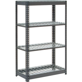 GoVets 4 Shelf Heavy Duty Boltless Shelving Starter 48