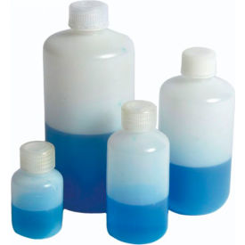 United Scientific™ Reagent Bottle Narrow Mouth HDPE 1000ml Capacity Clear Pack of 50 33405-BULK