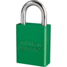 American Lock® S1105GRN Aluminum Safety Padlock 1-1/2