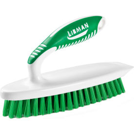 Libman Commercial Iron Handle Scrub Brush - White - 16 - Pkg Qty 6 16