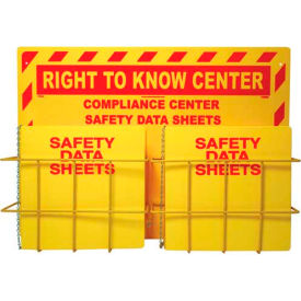 NMC RTK82 Right To Know Information Center w/ 2 Racks 20