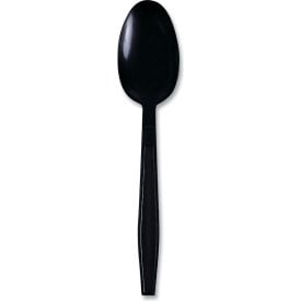 Boardwalk® Heavyweight Wrapped Polypropylene Cutlery Teaspoon Black 1000/case BWKTSHWPPBIW