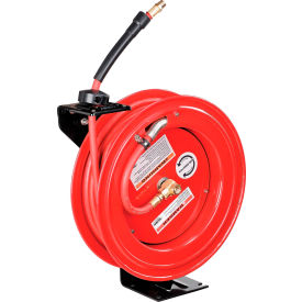 GoVets™ Spring Retractable Steel Hose Reel w/ 3/8