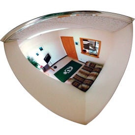 Se-Kure™ Quarter Dome Acrylic Mirror Indoor 18