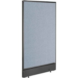 Interion® Non-Electric Office Partition Panel with Raceway 24-1/4