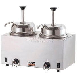 Server 81230 Twin Warmer w/ Pumps 81230