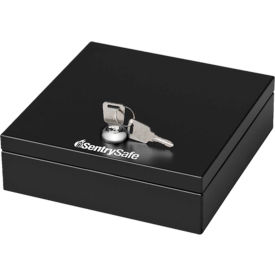 SentrySafe Cash Box/Drawer Safe Key Lock with Tray 6-7/10