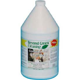 Beyond Green Cleaning Manual Dish Detergent Liquid Unscented Gallon Bottle 4 Bottles - 6701-004 6701-004