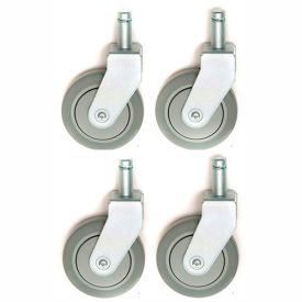 Nexel® CA5R4 (4) Rigid Stem Casters 5