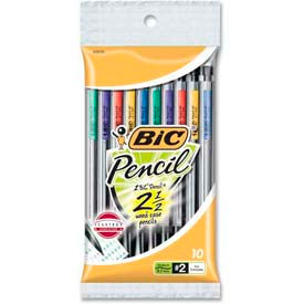 Bic® Mechanical Pencil 0.7mm Assorted Barrels 10/Pack MPP101