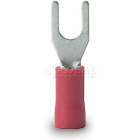 Gardner Bender 75-111 Spade Terminal 22-16 Awg Stud Size 4-6 Red - 75 pk. 75-111