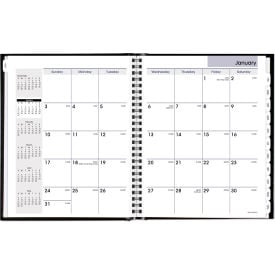 AT-A-GLANCE® DayMinder Hard-Cover Monthly Planner with Memo Section 8.5 x 7 Jan to Dec 2025 G400H00