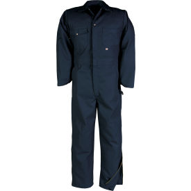 Big Bill Deluxe Work Coverall With Leg Zippers 60 Tall Navy 439/OS-T-NAY-60