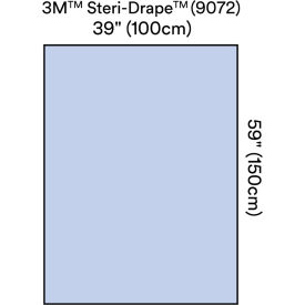 3M™ Steri-Drape Back Table Cover 9072 39