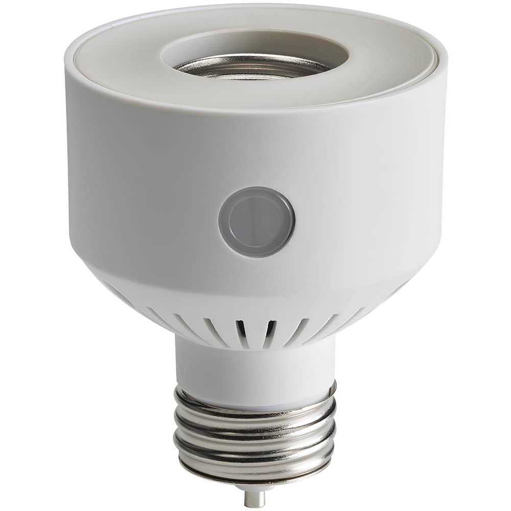 Lamp Holders, Lamp Type: CFL, Fluorescent, Halogen, Incandescent, LED , Lamp Holder Style: Socket Extension, Turn-Type , Mounting Type: Socket Adapter, Screw  MPN:WFIS1