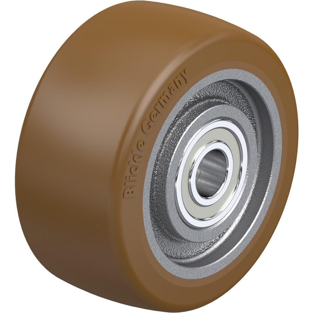 Caster Wheels, Wheel Type: Rigid, Swivel , Load Capacity: 1875 , Bearing Type: Ball , Wheel Core Material: Cast Iron , Wheel Material: Polyurethane  MPN:754304