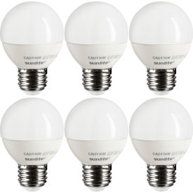 Sunlite® LED G16 Bulb 120V 7W 500 Lumens Medium Screw Base 2700K Warm White Pack of 6 - Pkg Qty 6 40292-SU