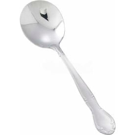 Winco 0024-04 Elegance Bouillon Spoon 12/Pack 0024-04