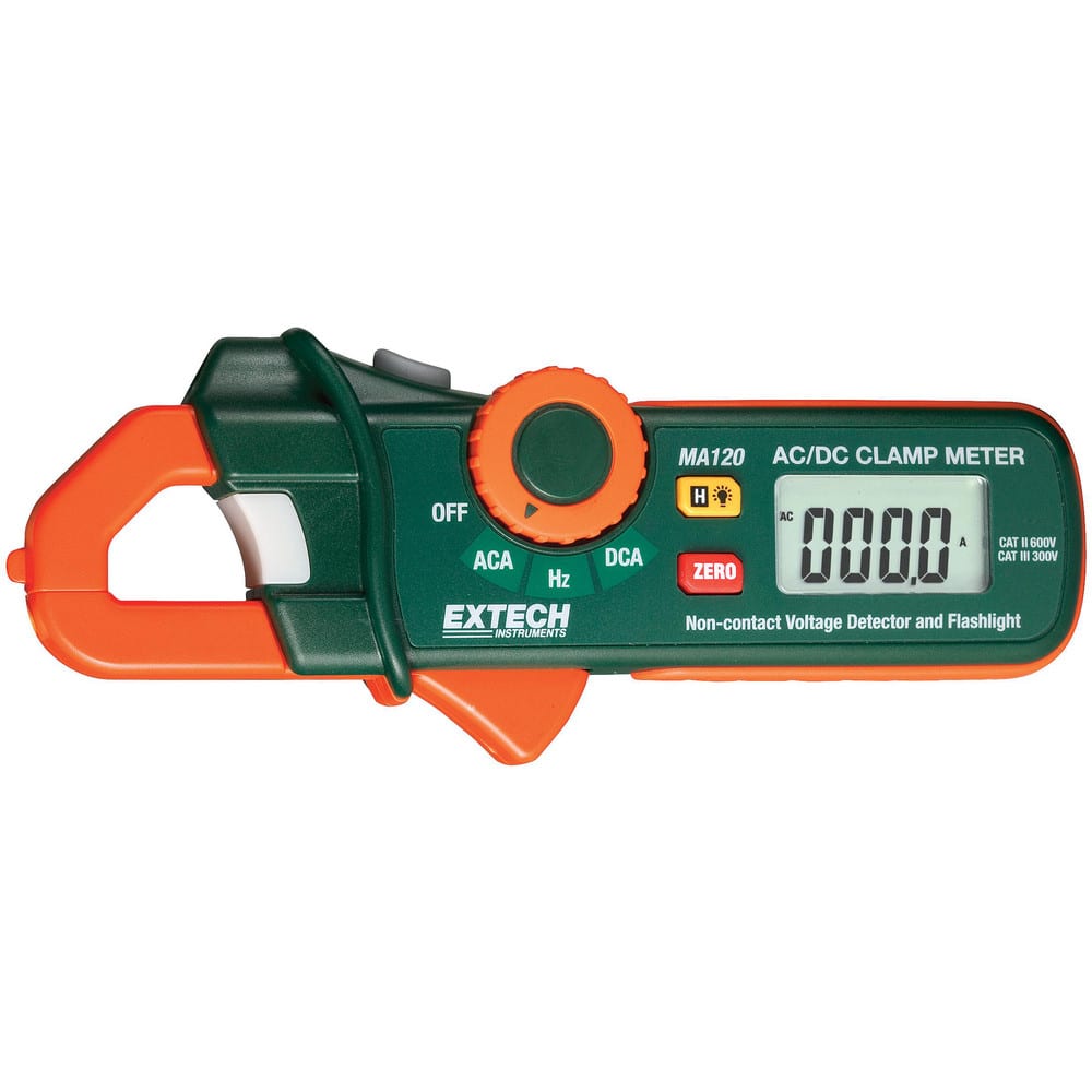 Clamp Meters, Clamp Meter Type: Auto Ranging , Measures: Current, Frequency , Jaw Style: Clamp On , Jaw Capacity (Decimal Inch): 0.7000  MPN:MA120-NIST