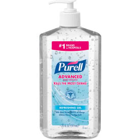 Purell Advanced Pump Bottle Instant Hand Sanitizer 20 oz. - 3023-12 GOJ302312EA