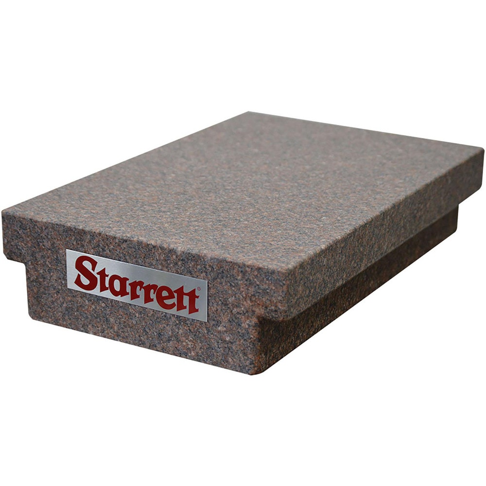 Inspection Surface Plates, Plate Type: 2-Ledge , Grade: B , Color: Superior Red , Material: Granite , Thickness (Inch): 4  MPN:88617