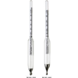 H-B DURAC 2.000/3.000 Specific Gravity Hydrometer for Liquids Considerably Heavier Than Water 618017800