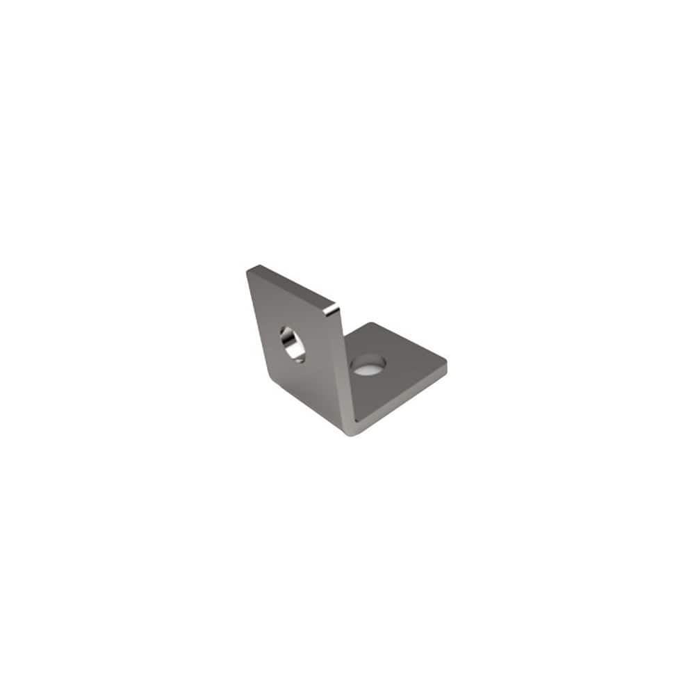 Brackets, Bracket Type: Angle Bracket , Length (Inch): 45 mm , Bracket Material: Carbon Steel , Load Capacity: 300 , Overall Width: 45 mm  MPN:EL1101Z2X90X3/8