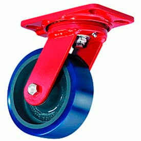 Hamilton® Extra Heavy Service Swivel 6 x 2 Plastex Roller 1200 Lb. Caster S-EHS-6P