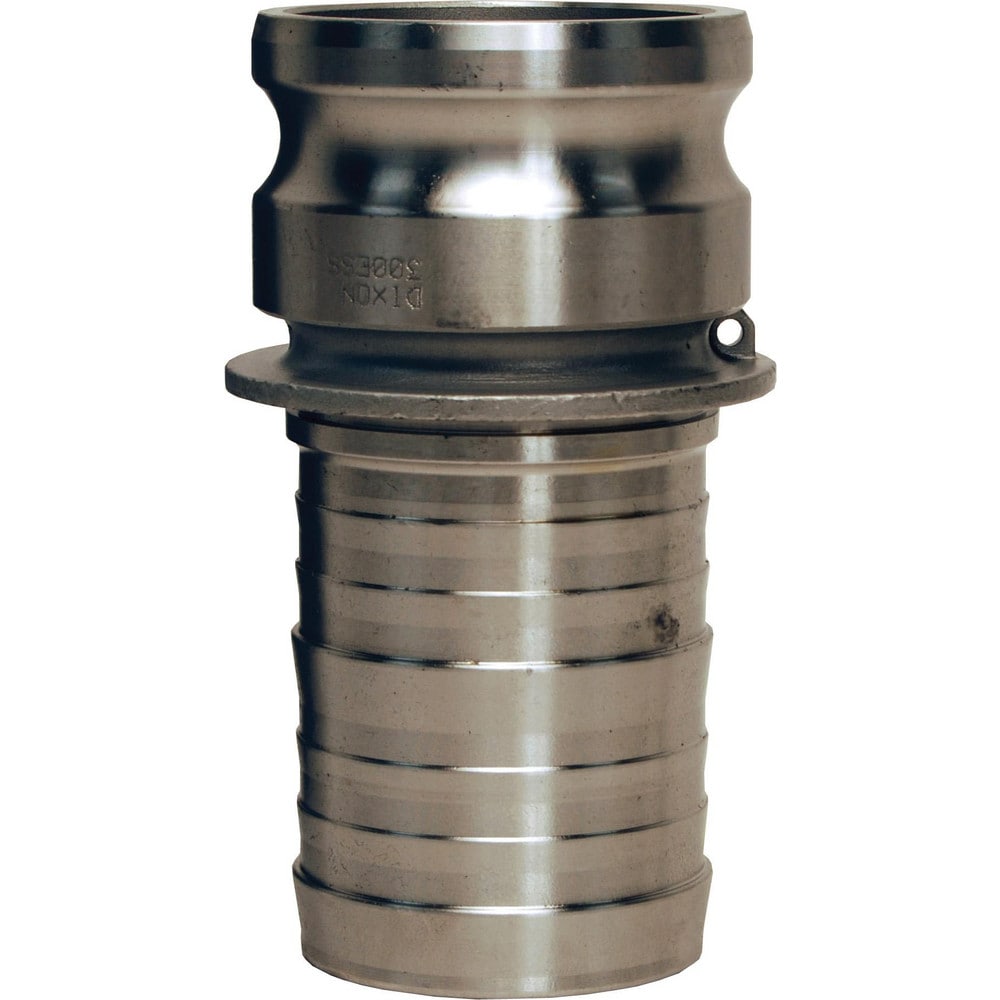 Suction & Discharge Hose Couplings, Type: Type E Adapter , Coupling Type: Cam & Groove , Coupling Descriptor: Adapter x Hose Shank , Material: Stainless Steel  MPN:50-E-SS