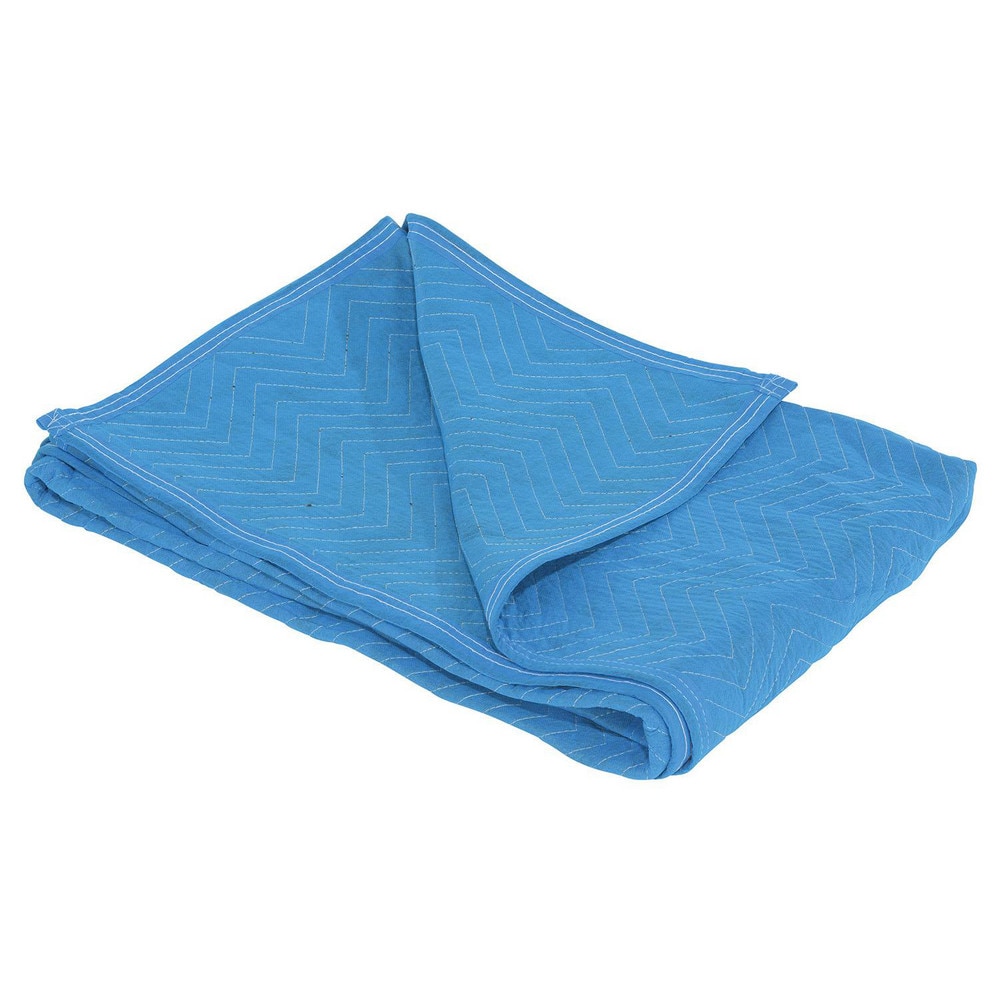 Tarps & Dust Covers, Material: Cotton, Polyester , Shape: Rectangle , Width (Inch): 72 , Thickness (mil): 1 , Color: Blue  MPN:QPC-7280-DP-1PK