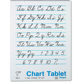 Pacon® Chart Tablets w/Cursive Cvr 74610 24