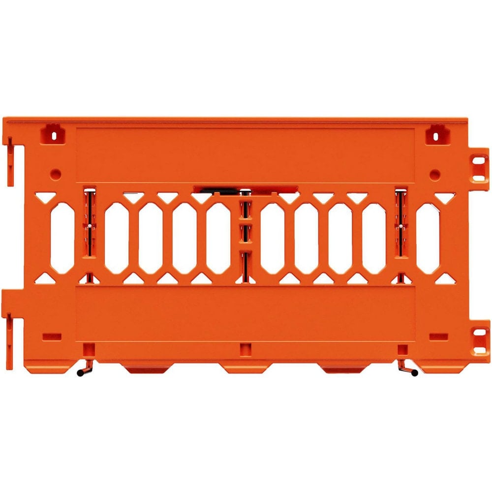 Folding Gates & Barricades, Type: Barricade , Material: Plastic , Height (Feet): 3.167 , Height (Inch): 38 , Casters: No  MPN:2008-O