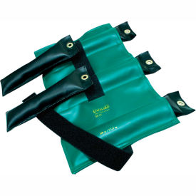 Pouch® Adjustable Wrist and Ankle Weight 25 lb. Green 1 Set 10-0305