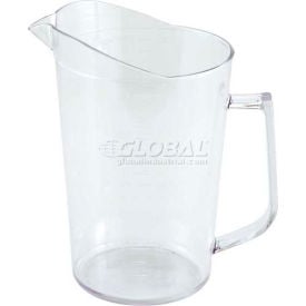 Winco PMU-200 Measuring Cup 2 Qt Clear Polycarbonate - Pkg Qty 36 PMU-200