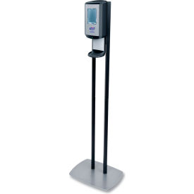 PURELL® CS6 Hand Sanitizer Floor Stand with Dispenser 1200 mL Graphite GOJ7416DS