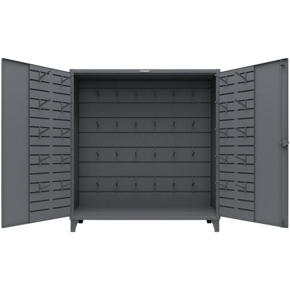 Storage Cabinets, Cabinet Type: Steel Storage Cabinet , Cabinet Material: Steel , Width (Inch): 72 , Depth (Inch): 24 , Cabinet Door Style: Standard  MPN:66-BB-240W/HOOK