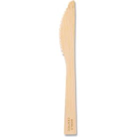 World Centric® Mediumweight Knives Bamboo Natural 2000/Carton KN-BB-67