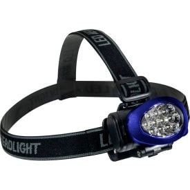 GoGreen Power 10 LED Headlamp GG-113-10HLBL Blue GG-113-10HLBL