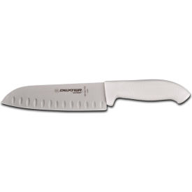 Dexter Russell 24503 - Duo-Edge Santoku Style Cook's Knife High Carbon Steel Stamped 7