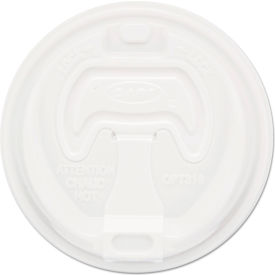 Dart® Optima Reclosable Lid Fits 12 oz to 24 oz Foam Cups White Pack of 100 16RCL