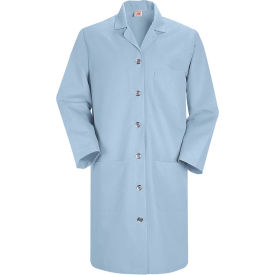 Red Kap® Women's Lab Coat Light Blue Poly/Combed Cotton XL KP13LBRGXL