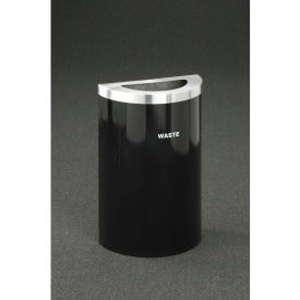 Glaro Recyclepro Value Trash Can 16 Gallon Satin Black T1899V-BK-BK-T