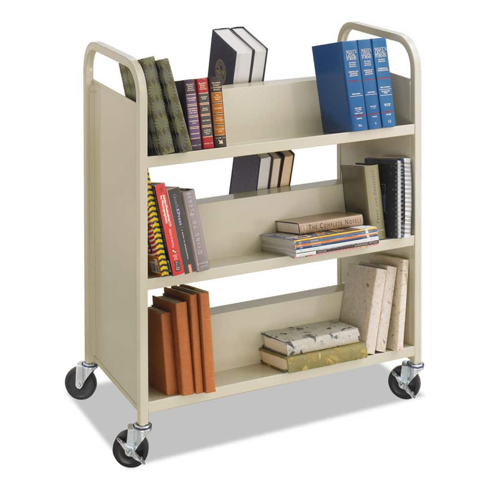 File Cabinets & Accessories, File Cabinet Type: Book Cart , Color: Sand , Overall Height (Inch): 43.5 , Overall Width (Inch): 36  MPN:SAF5357SA