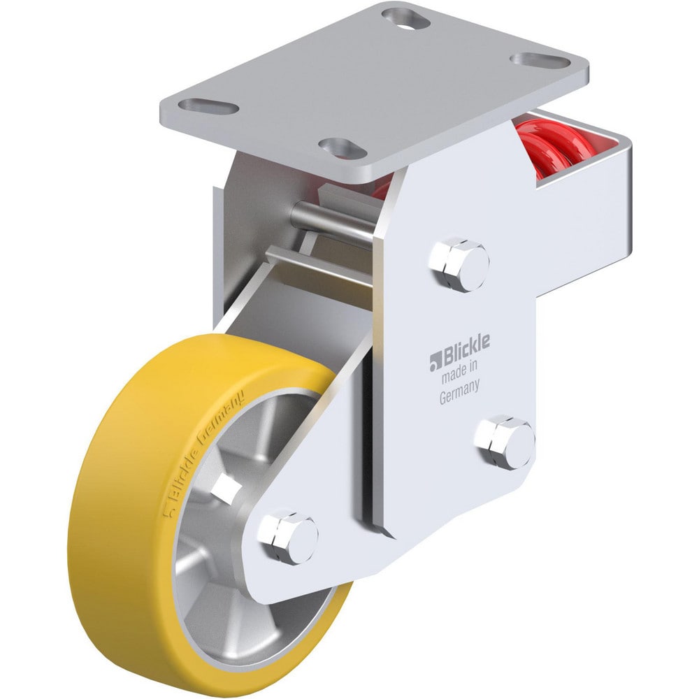 Top Plate Casters, Mount Type: Plate , Number of Wheels: 1.000 , Wheel Diameter (Inch): 3-1/8 , Wheel Material: Polyurethane , Wheel Width (Inch): 1-9/16  MPN:911264