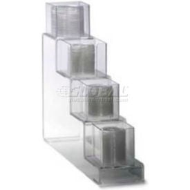 Vollrath® Acry Fab Vertical Step Design Lid Holders Vl-4 4 Column Countertop VL-4