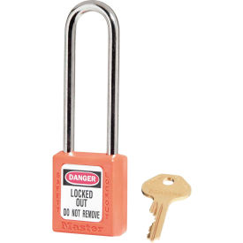 Master Lock® Thermoplastic Zenex™ 410LTORJ Safety Padlock 1-1/2