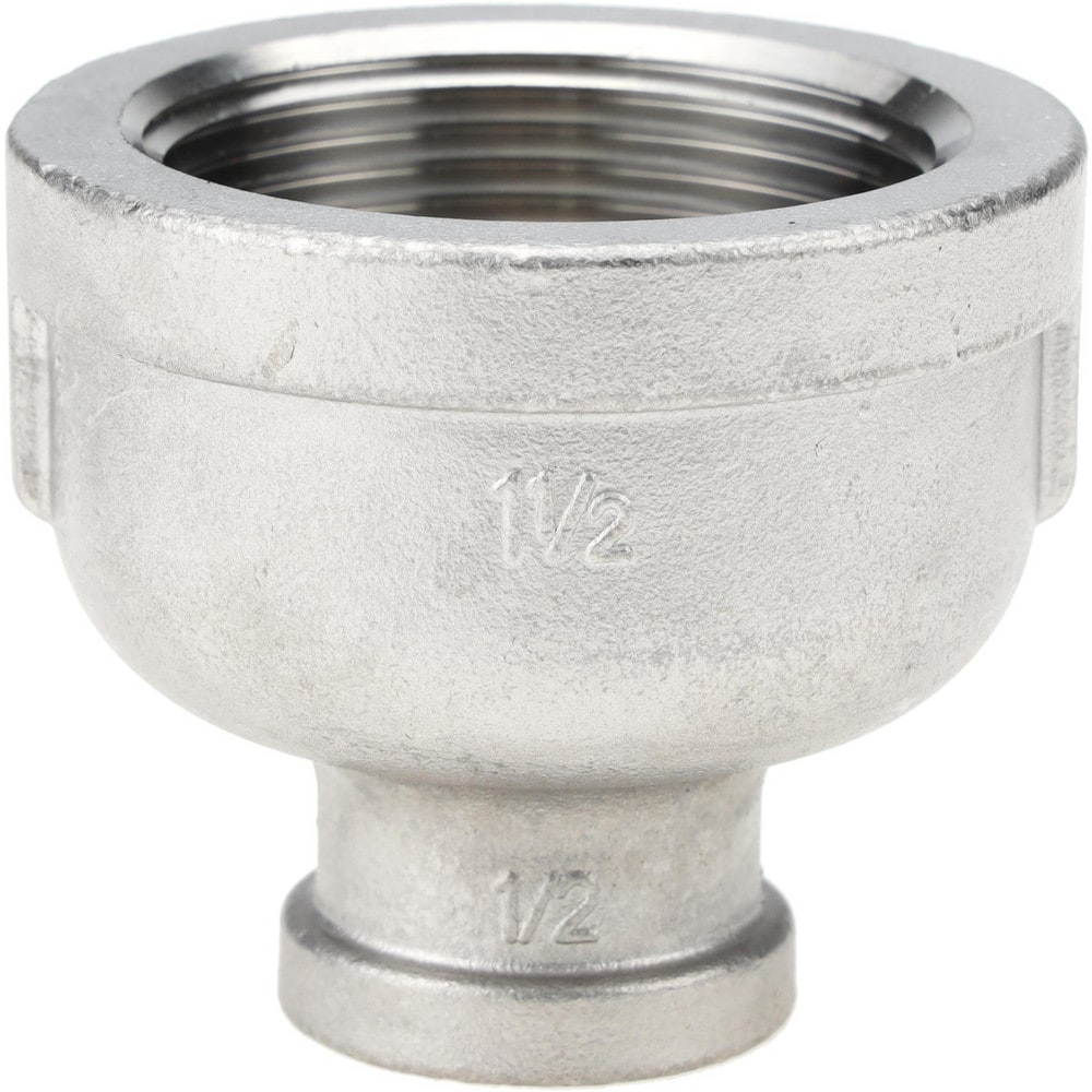 Stainless Steel Pipe Fittings, Fitting Type: Reducer Coupling , End Connection: NPT  MPN:6RSB11/2X1/2