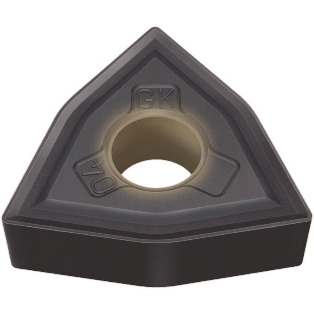 Turning Inserts, Relief Angle: 0.000 , Corner Radius (mm): 0.80 , Corner Radius (Inch): 1/32 , Corner Radius (Decimal Inch): 0.0312 , Included Angle: 80.00  MPN:689821