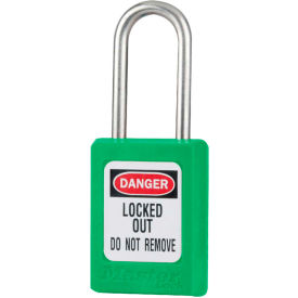 Master Lock® Thermoplastic Zenex™ S33GRN Snap Lock Safety Padlock 1-3/8